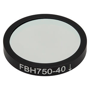 Thorlabs索雷博 FBH750-40 硬膜带通滤光片