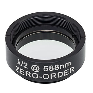 Thorlabs索雷博 WPH10M-588 - 零级半波片