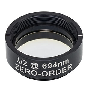 Thorlabs索雷博 WPH10M-694 - 零级半波片