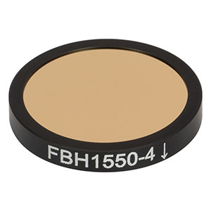 Thorlabs索雷博 FBH1550-4 硬膜带通滤光片