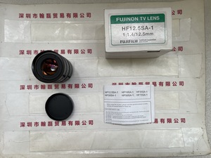 FUJINON富士能 &nbsp;HF12.5SA-1 &nbsp;工业镜头