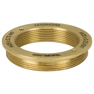 Thorlabs索雷博 M32M25S - 黄铜显微镜转接件