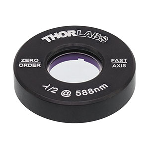Thorlabs索雷博 WPH05M-588 - 零级半波片