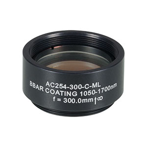 Thorlabs索雷博 AC254-300-C-ML 消色差双胶合透镜