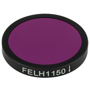 Thorlabs索雷博 FELH1150 Ø25.0 mm长波通滤光片