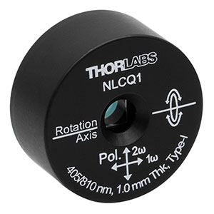 Thorlabs索雷博 NLCQ1 - 已安装的β-BBO晶体