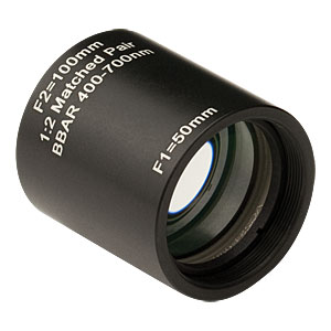 Thorlabs索雷博 MAP1050100-A 匹配消色差透镜对