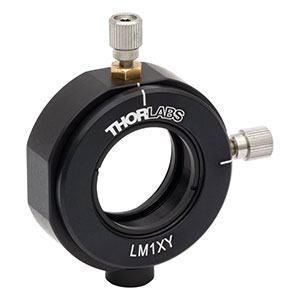 Thorlabs索雷博 LM1XY - 用于Ø1英寸光学元件的移动透镜安装座