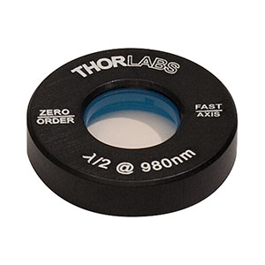 Thorlabs索雷博 WPH05M-980 - 零级半波片