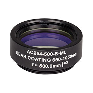 Thorlabs索雷博 AC254-500-B-ML 消色差双胶合透镜