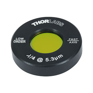 Thorlabs索雷博 WPLQ05M-5300 - 低阶四分之一波片