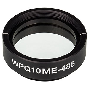 Thorlabs索雷博 WPQ10ME-488 - 聚合物零级四分之一波片