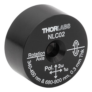 Thorlabs索雷博 NLC02 - 已安装的β-BBO晶体