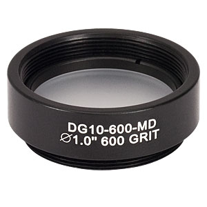 Thorlabs索雷博 DG10-600-MD - Ø1英寸，SM1螺纹安装，N-BK7磨砂玻璃散射片