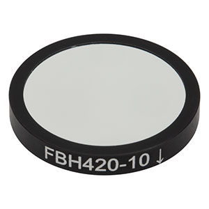 Thorlabs索雷博 FBH420-10 硬膜带通滤光片