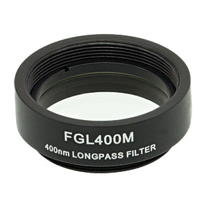 Thorlabs索雷博 FGL400M 长波通彩色玻璃滤光片