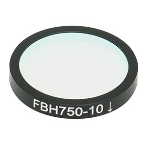 Thorlabs索雷博 FBH750-10 硬膜带通滤光片