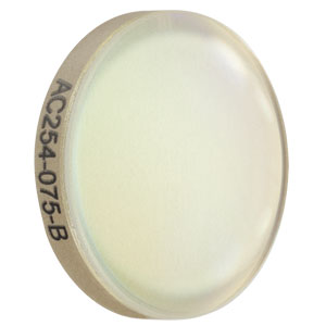 Thorlabs索雷博 AC254-075-B 消色差双胶合透镜