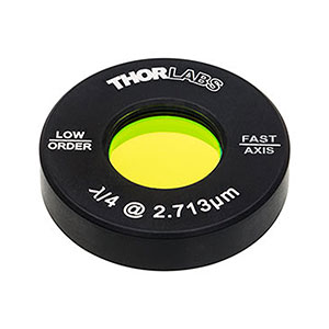 Thorlabs索雷博 WPLQ05M-2713 - 低阶四分之一波片