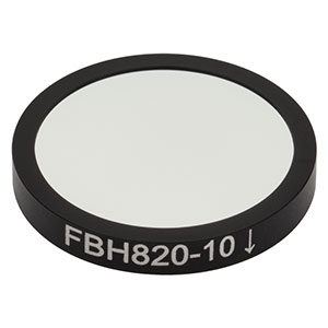 Thorlabs索雷博 FBH820-10 硬膜带通滤光片