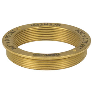 Thorlabs索雷博 M32M27S - 黄铜显微镜转接件