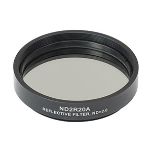Thorlabs索雷博 ND2R20A Ø50 mm反射型中性密度滤光片