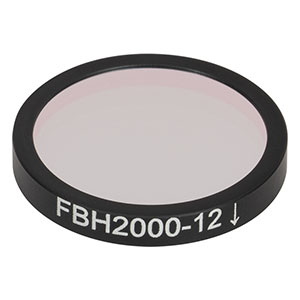 Thorlabs索雷博 FBH2000-12 硬膜带通滤光片