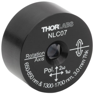 Thorlabs索雷博 NLC07 - 已安装的β-BBO晶体