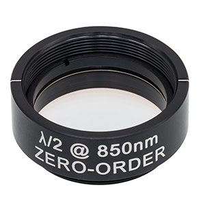 Thorlabs索雷博 WPH10M-850 - 零级半波片