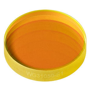 Thorlabs索雷博 WG31050-E1 - Ø1英寸蓝宝石宽带精密窗口片