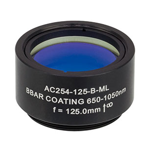 Thorlabs索雷博 AC254-125-B-ML 消色差双胶合透镜