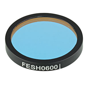 Thorlabs索雷博 FESH0600 Ø25.0 mm短波通滤光片