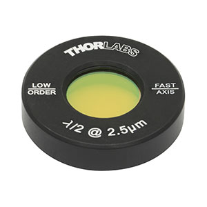 Thorlabs索雷博 WPLH05M-2500 - 低阶半波片