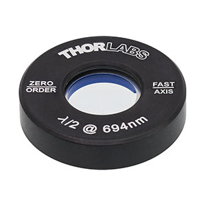 Thorlabs索雷博 WPH05M-694 - 零级半波片