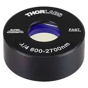 Thorlabs索雷博 SAQWP05M-1700 - 超消色差四分之一波片