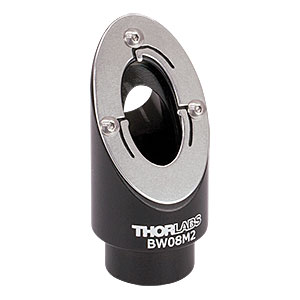 Thorlabs索雷博 BW08M2 - 布儒斯特窗口片安装座