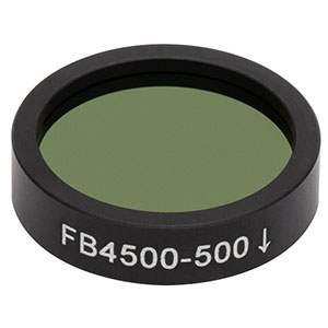 Thorlabs索雷博 FB4500-500 Ø1英寸红外带通滤光片