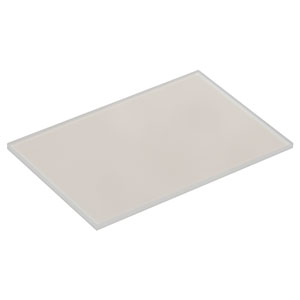 Thorlabs索雷博 WG41010R-B - 25 mm x 36 mm紫外熔融石英宽带高精度窗口片