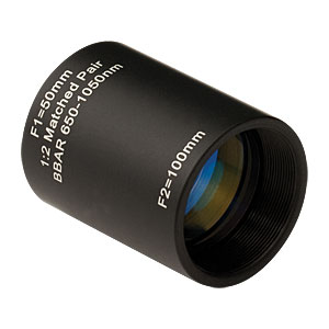 Thorlabs索雷博 MAP1050100-B 匹配消色差双胶合透镜对