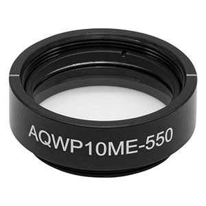 Thorlabs索雷博 AQWP10ME-550 - 聚合物零级消色差四分之一波片