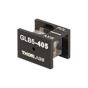 Thorlabs索雷博 GLB5-405 - 格兰激光α-BBO偏振棱镜