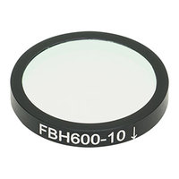 Thorlabs索雷博 FBH600-10 硬膜带通滤光片