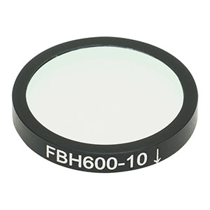 Thorlabs索雷博 FBH600-10 硬膜带通滤光片