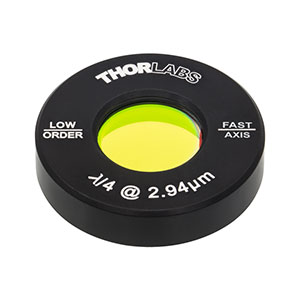 Thorlabs索雷博 WPLQ05M-2940 - 低阶四分之一波片