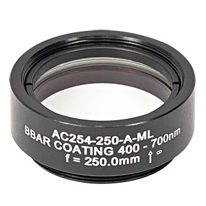 Thorlabs索雷博 AC254-250-A-ML 消色差双胶合透镜