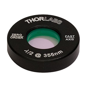 Thorlabs索雷博 WPH05M-355 - 零级半波片