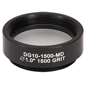 Thorlabs索雷博 DG10-1500-MD - Ø1英寸，SM1螺纹安装，N-BK7磨砂玻璃散射片