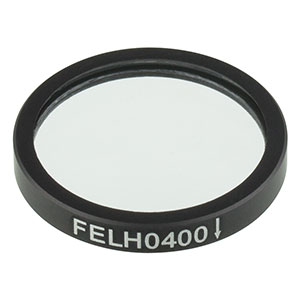 Thorlabs索雷博 FELH0400 Ø25.0 mm长波通滤光片