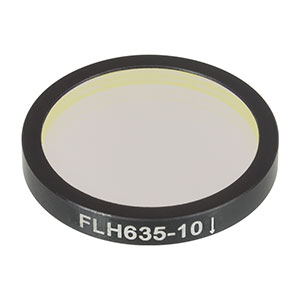 Thorlabs索雷博 FLH635-10 硬膜带通滤光片