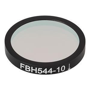 Thorlabs索雷博 FBH544-10 硬膜带通滤光片